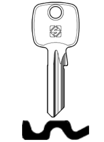 Silca Rohling TOK-WINKHAUS TO114RX