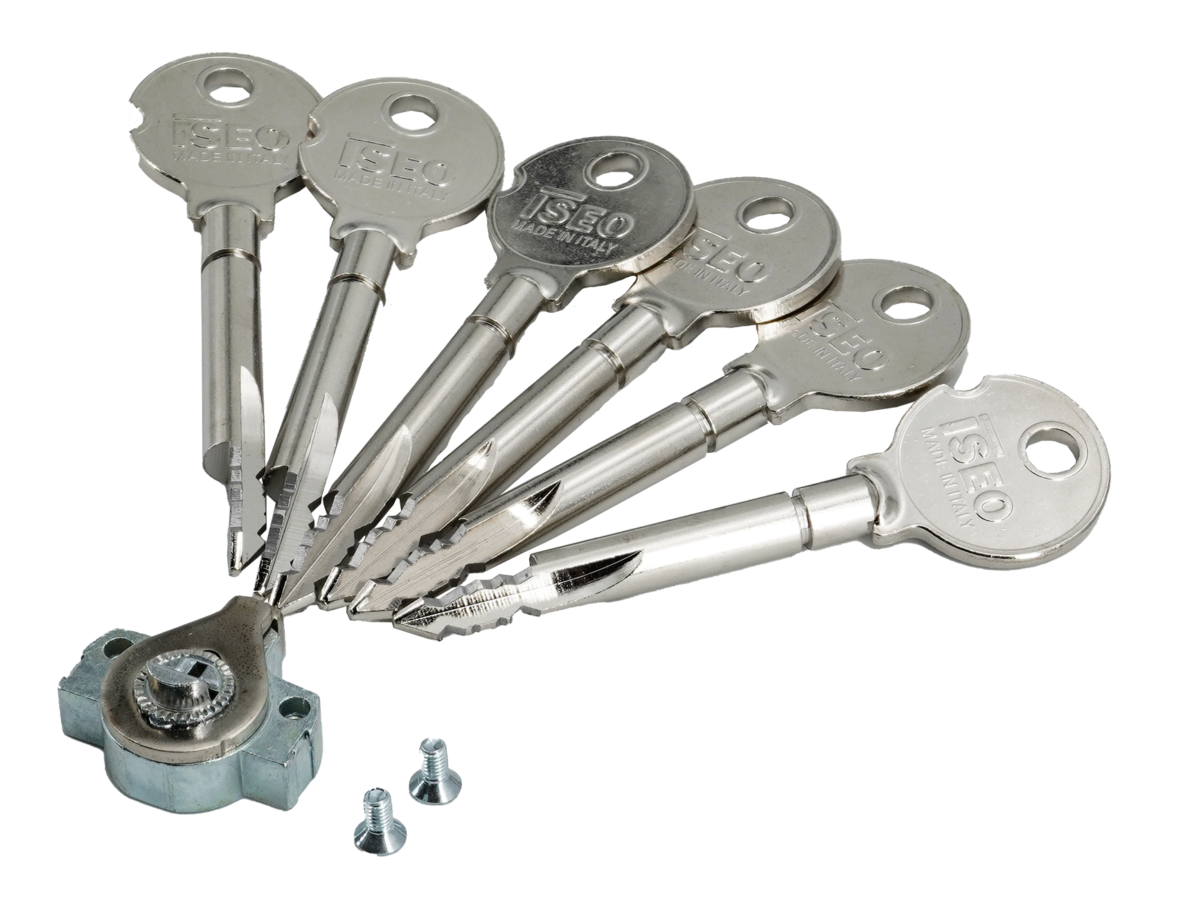 Einbausicherung 50mm Stahl 6 Schlüssel