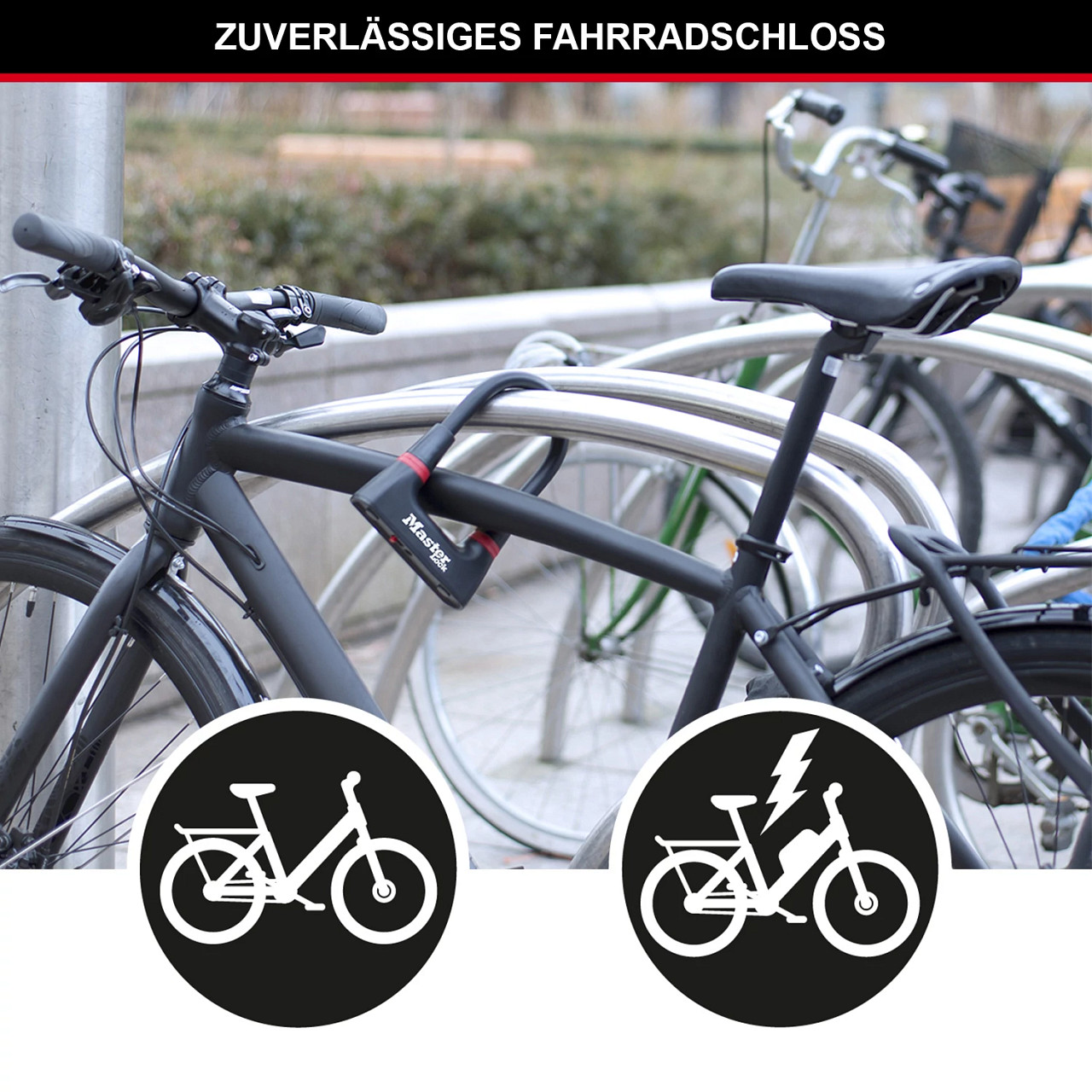 Master Lock 8278EURDPRO Bügelschloss aus gehärtetem Stahl