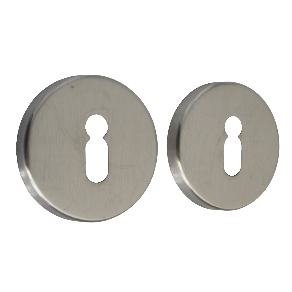 Edelstahl-Rundrosetten, BB-Rosettenpaar