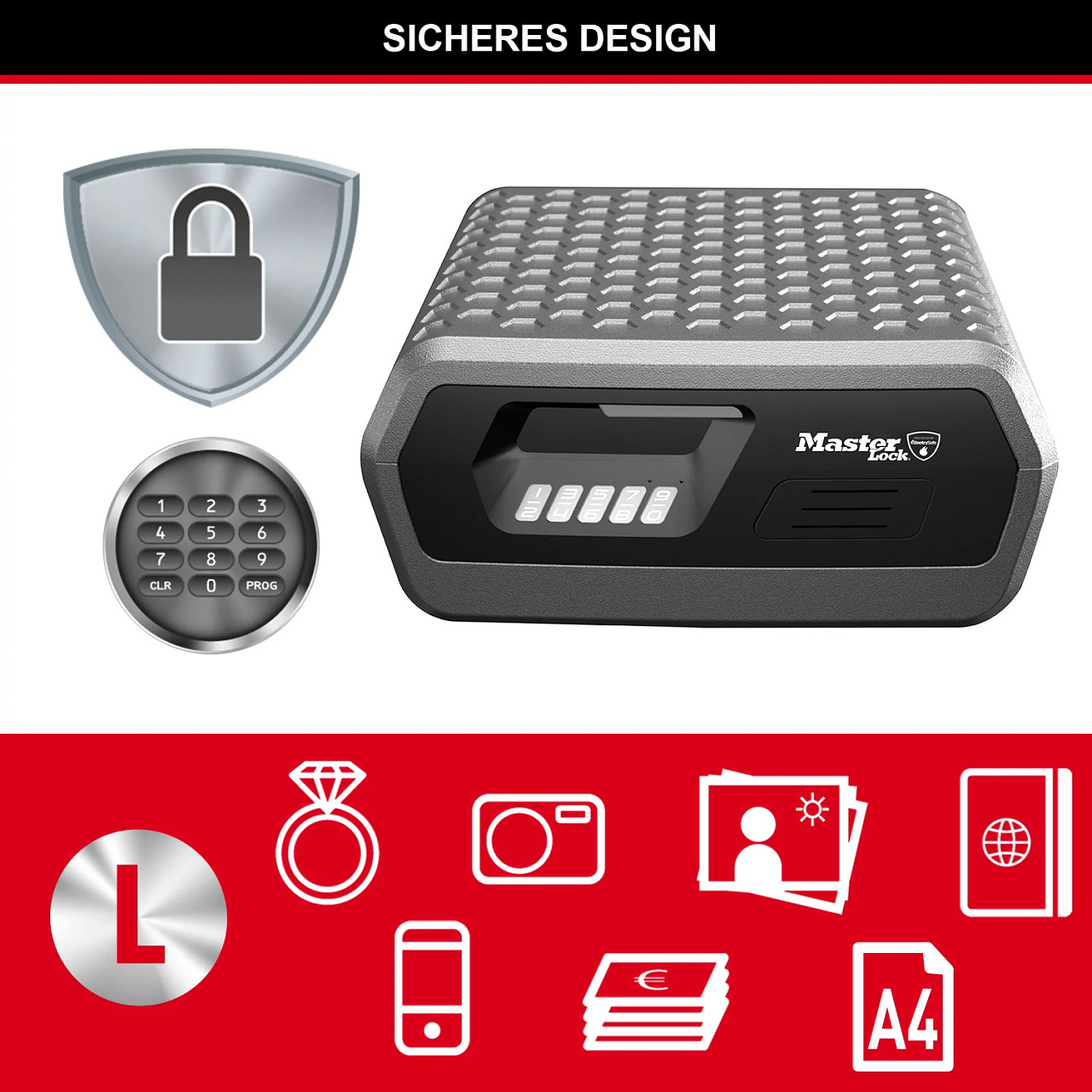 Master Lock Sicherheitskassette CHW30300EURHRO
