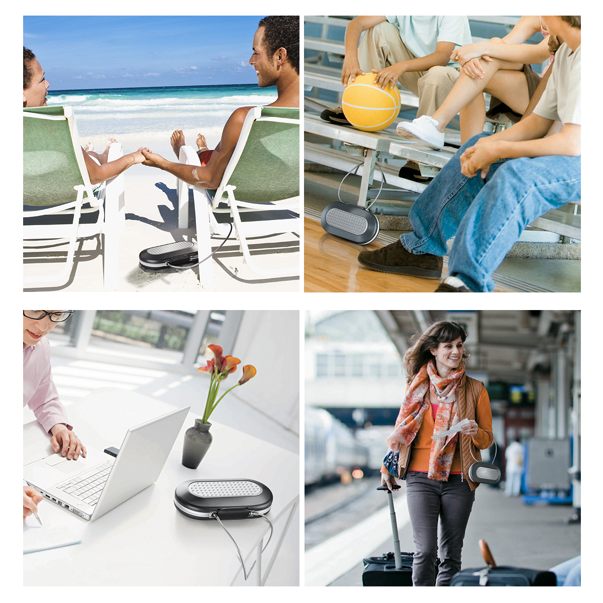 Master Lock 5900EURDWHT kleiner Verriegelungskasten mit Kabel