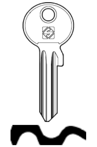 Silca Rohling UNIVERSAL UL050X