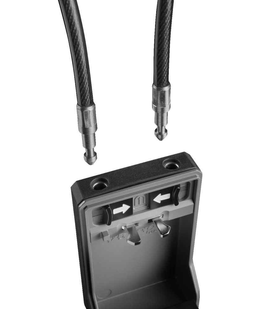 5482EURD Mobiler Schlüsselkasten mit flexiblem Kabelbügel