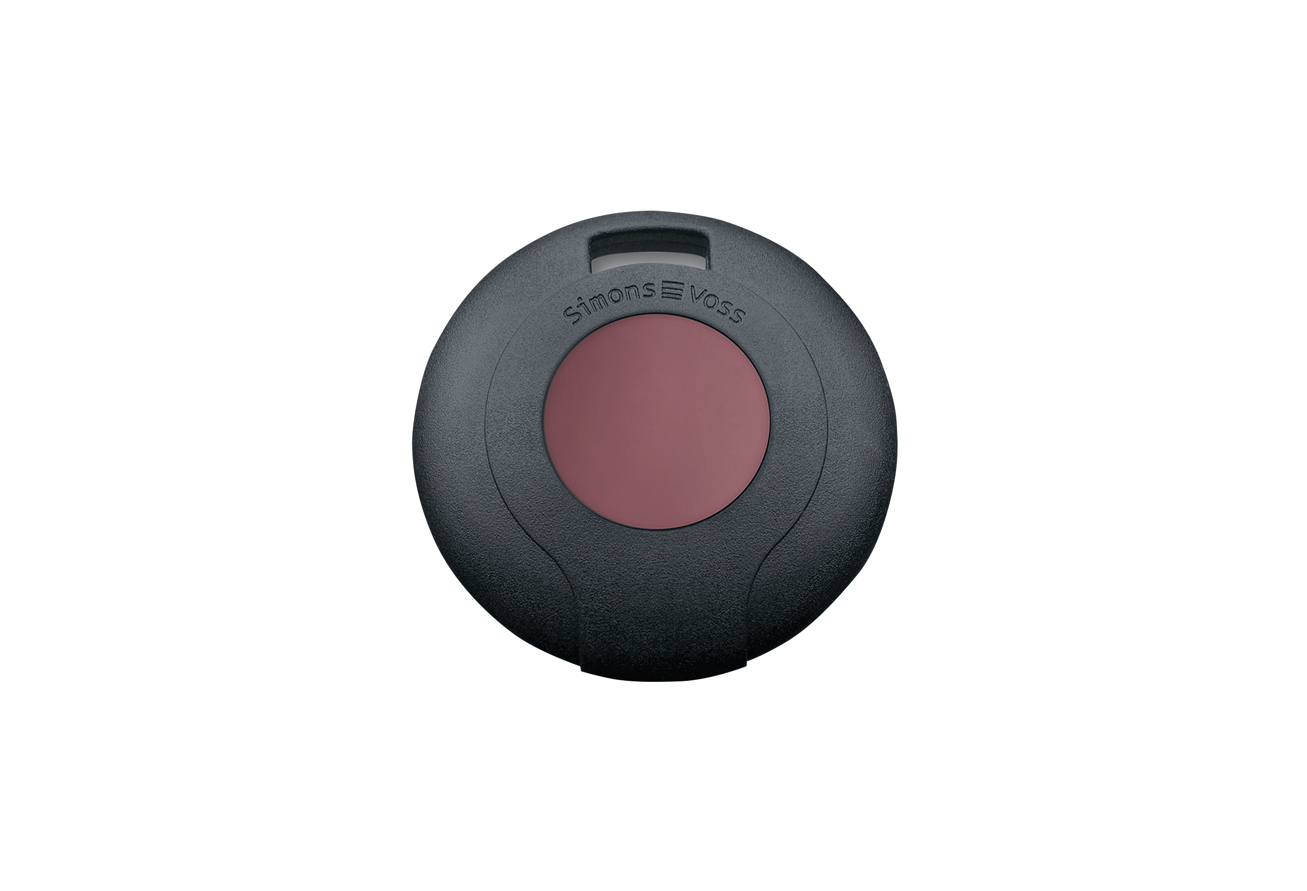 SimonsVoss Leer-Transpondergehäuse mit rotem Taster