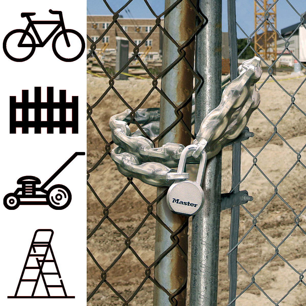 Master Lock 8020EURD Stahlkette