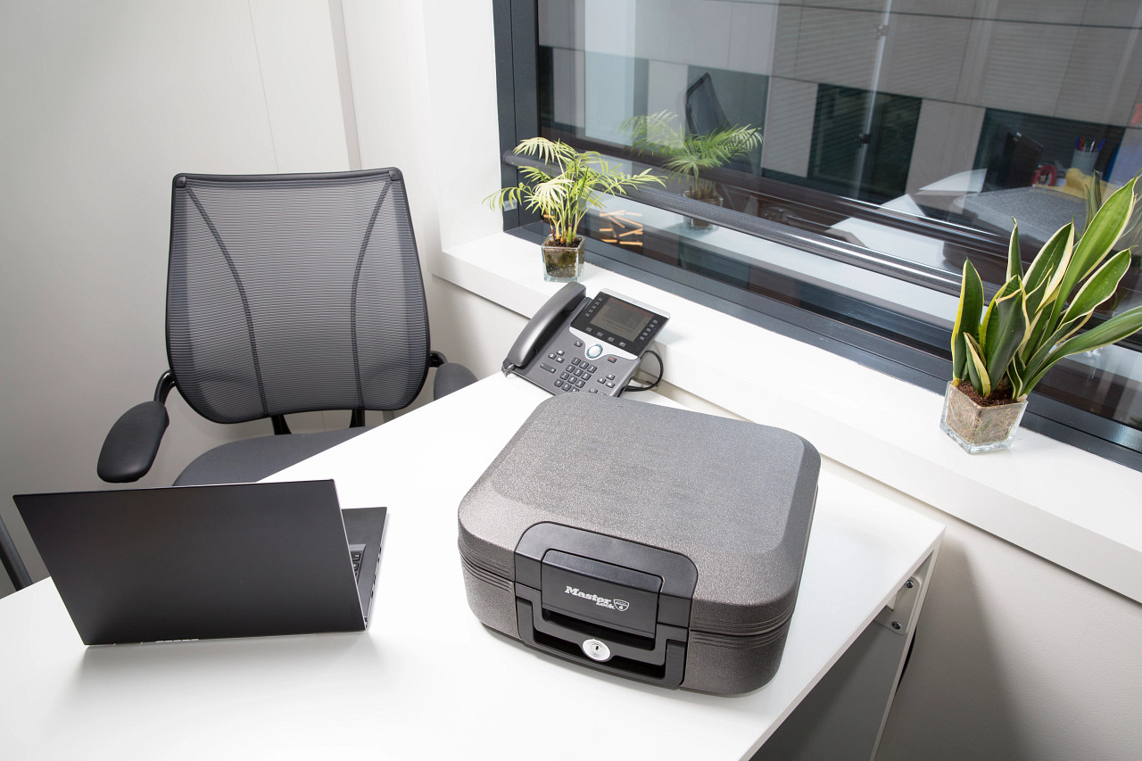 Master Lock feuerfeste Sicherheitskassette LCHW20101