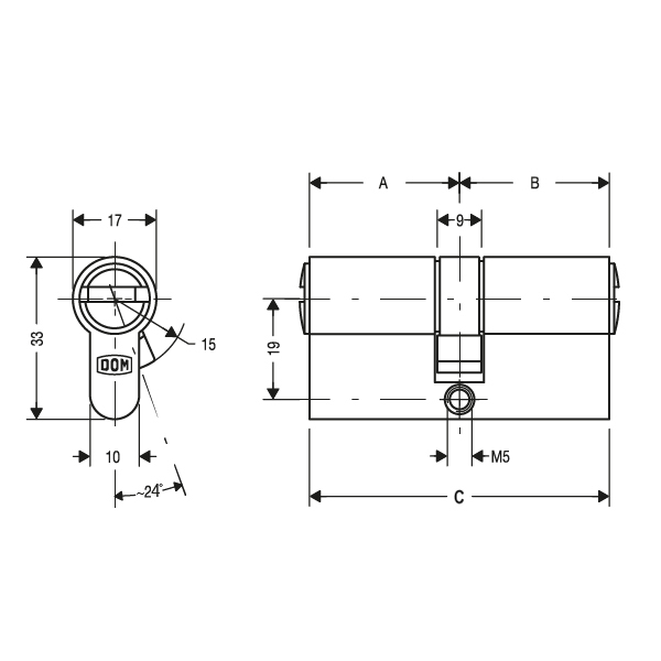 DOM ix Twido Doppelzylinder