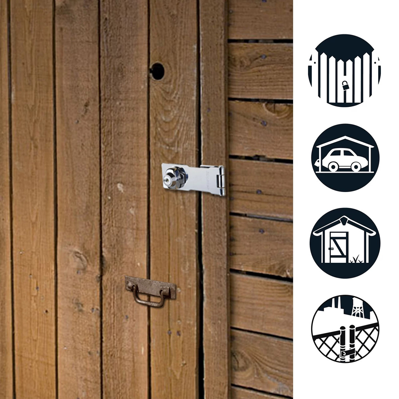 Master Lock Stahlgehäuse 725EURD mit integriertem Verschlussmechanismus