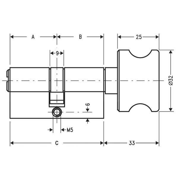 DOM ix Twido Knaufzylinder