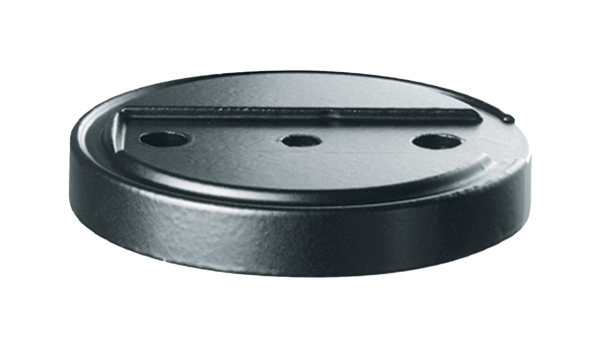 Bodenplatte für Türpuffer, FSB 3884, schwarz
